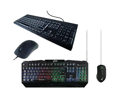 Mouse Pads, Mice and Keyboards